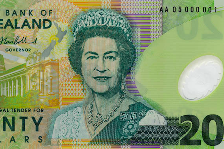 New Zealand $20 note (circa 1999)